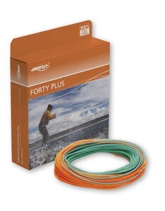 Airflo 40+ Distance Sink 5 Fly Line in Blue and Sunrise